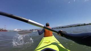 MARINA ANDRADE FAZENDO HISTÓRIA NO CIRCUITO PAULISTA DE CANOAGEM OCEÂNICA 2018 [upl. by Nnayar]