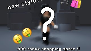 800 robux shopping spree  roblox   400 robux giveaway  chloe [upl. by Codee819]