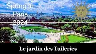 Spring in Paris 2024  Jardin des Tuileries [upl. by Ahcropal]