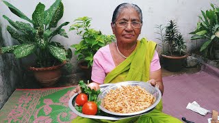 grandmas spicy dry prawns  dried shrimp Jhinga tasty recipe made by dadi  desi food recipes [upl. by Lleinnad]