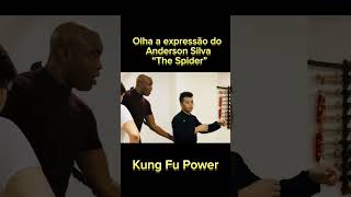 Anderson Silva Campeão do UFC impressionado com o poder do Kung Fu ufc kungfu wingchun mma art [upl. by May]