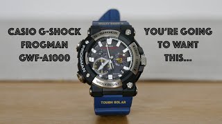 Casio GShock Frogman GWFA1000 Review  All new and highly desirable [upl. by Erret]