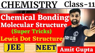 Lewis Dot Structure Class 11  Lewis Dot Structure  lewis dot structure of o3  Amit Gupta  NEET [upl. by Peggie]