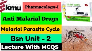 PharmacologyAntiMalarial Drugs PartIIMechanismSide and Adverse Effect [upl. by Lillian]