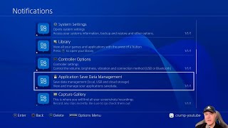 Add Notification Shortcuts to PS4 System Menus For 900110 JB PS4 [upl. by Nehgam929]