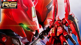 福岡サザビー4月発売 比較含む「RG 1144 MSN04FF サザビー（SAZABI  FUKUOKA GUNDAM SIDEF）ダブルホーンファンネル」開封・組立・レビュー 逆襲のシャア [upl. by Aeynod]