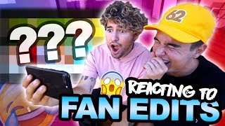 REACTING TO FAN EDITS HILARIOUS [upl. by Gnilyam614]