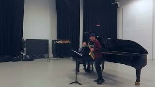 Roger Boutry Divertimento pour Saxophone Alto et Orchestre à Cordes ou Piano [upl. by Rutra831]