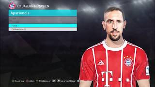 Pes2018 Franck Henry Pierre Ribéry  Bayern Múnich Ale By Juuankaa1990 [upl. by Evey]