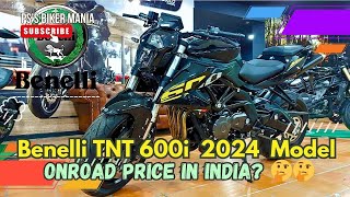 Benelli TNT 600i 2024 model  600i Launch date in india on road price🤔All Spec PowerTop speed [upl. by Nyllek]