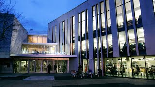 Library tour at Portsmouth University [upl. by Ynamreg]