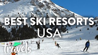 Top 10 Ski Resorts in the US  MojoTravels [upl. by Wachter]