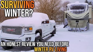 WINTER RV LIVING  The Truth That You Need to Prepare For [upl. by Boff967]