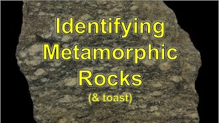 Metamorphic Rocks amp toast [upl. by Acirretal38]