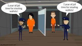 The Prisoners Dilemma Explained in One Minute [upl. by Nol689]