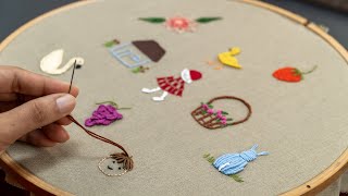 10 Cute Ideas for Baby Clothes Beginners Guide to Embroidery [upl. by Massarelli]