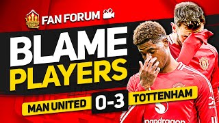 TEN HAGTIME TO GO Man United 03 Spurs  LIVE Fans Forum [upl. by Brynna]