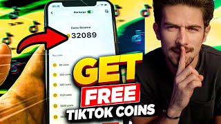 How I Got 40000 Free TikTok Coins TikTok Coins For Free 2024 UPDATEDTUTORIAL [upl. by Tuddor]