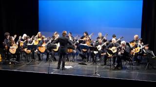 Guitar Society Orchestra playing Fantasie de lEspagne by Paul Svoboda [upl. by Alamac]