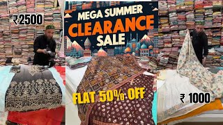 Mega Summer Clearance Sale 😍  Bridal  Partywear  Casuals  Flat 50 off on Readymade [upl. by Verdha]