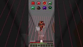 Laser Pit vs Armor Survive meme minecraft minecraft [upl. by Astrid895]