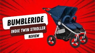 Bumbleride Indie Twin Stroller Review  The Ultimate Double Stroller for Active Families in 2023 [upl. by Bessy]