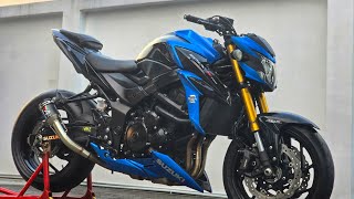 SUZUKi GSXS750 ปี 17 รถสด ๆ พร้อมเสียงท่อเพราะ มาฟังกัน [upl. by Fanning227]