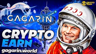 Crypto Earn  Gagarin Crypto Review 2022  How Gagarin Works [upl. by Yelhak426]