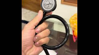 3M Littmann Classic III Stethoscope Black with Smoke Chest Piece unboxing thanksSurgicalshoppe [upl. by Enerol]