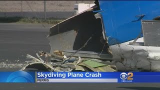 Fatal skydiving accident plane hits skydiver [upl. by Eirotal]