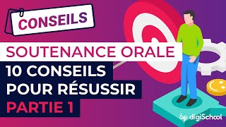 Soutenance orale  dix conseils pour réussir partie 1 [upl. by Anier]