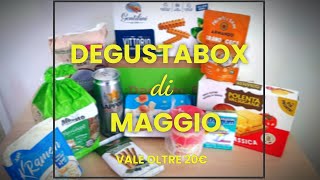 DEGUSTABOX  unboxing maggio  spoiler con i prezzi [upl. by Pich817]