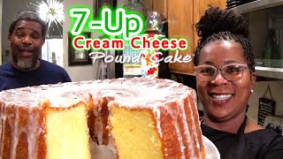 7Up Cream Cheese Pound Cake  AMAZINGLY DELICIOUS  He Said Hes Resigning and Taking Applications🤣 [upl. by Divd]