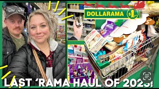 HUGE Dollarama Haul Shop In Store With Us Stocking Stuffer Ideas [upl. by Harmaning]