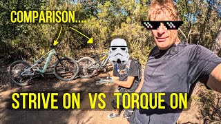 Ride Comparison Canyons Strive ON v Torque ON [upl. by Hedelman798]