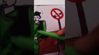 No smoking drawing short subscribe for more [upl. by Psyche579]