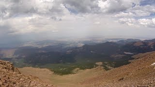 Driving up Pikes Peak Time Lapse [upl. by Eirrotal679]