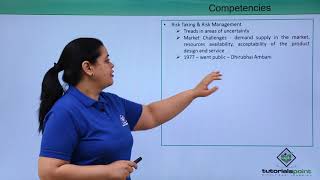 Class 11th – Competencies of Entrepreneurs  Entrepreneurship  Tutorials Point [upl. by Eisset12]