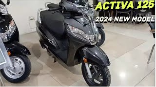 Honda Activa 125 New Model 2024 [upl. by Akibma]