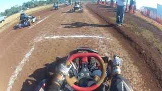 choque en karting [upl. by Ahsien]