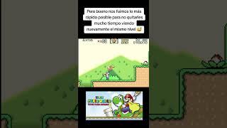 Volvimos al nivel 1 de la llanura del donut en supermarioworld del supermarioadvance2 🤩 [upl. by Ranite471]