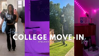 COLLEGE MOVE IN VLOG decorating nso week parties  Spelman College [upl. by Halas]