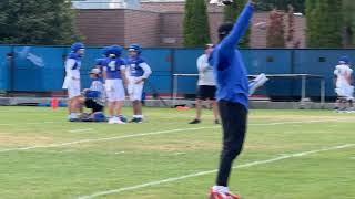 Boise State Fall Camp Practice 11 81524 [upl. by Ociredef849]