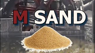 M  Sand  Manufacturing Sand  UPSC Current Affairs [upl. by Betthezel400]