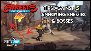 Streets Of Rage 4  Strategies Tips amp Tricks Against The Most Annoying Enemies amp Bosses SoR4 [upl. by Sukey]