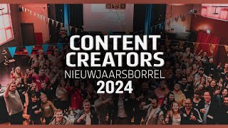 Content Creators Nieuwjaarsborrel 2023 aftermovie [upl. by Haneen182]