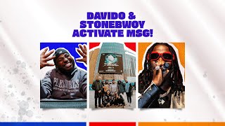 Davido amp Stonebwoy Activate Madison Square Garden  Epic Afrobeat Concert Highlights [upl. by Lawrenson]