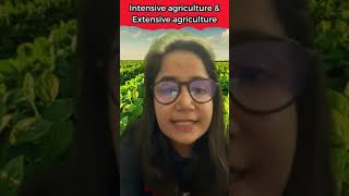 Intensive Agriculture vs Extensive Agriculture  UGC NET 2024 Preparation  JRF Economics Revision [upl. by Enyrhtak]