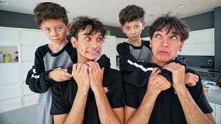 MINI LUCAS AND MARCUS ATTACKED US [upl. by Lisk]