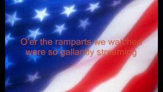 USA National Anthem With Lyrics [upl. by Sucramrej]